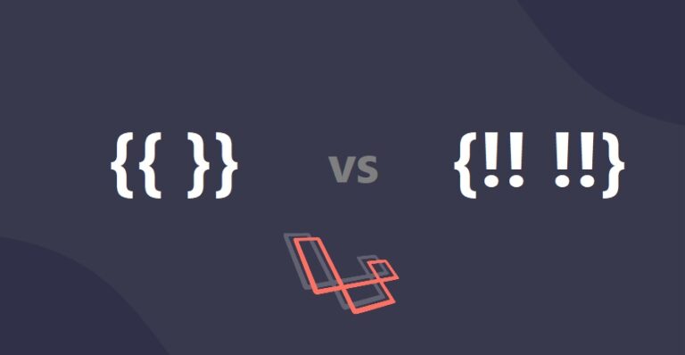 نمایش کد HTML در Blade لاراول